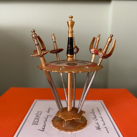 Vintage Toledo sword appetizer picks - Picture 2 of 3
